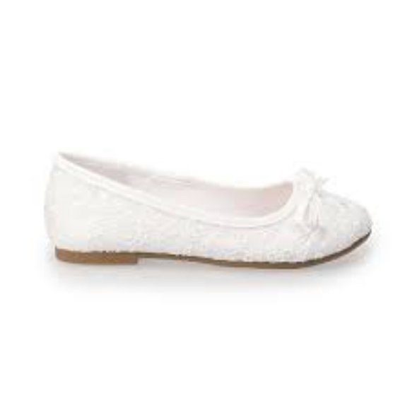 SO® Pair of Girl's Honeyberry Flats New In Box Size 3 - Picture 1 of 2